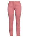 Elisabetta Franchi Woman Jeans Antique Rose Size 26 Lyocell In Pink