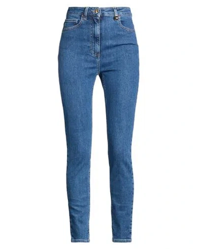 Elisabetta Franchi Woman Jeans Blue Size 30 Cotton, Elastane