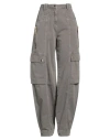 Elisabetta Franchi Woman Jeans Khaki Size 27 Cotton In Beige