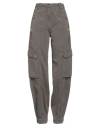 Elisabetta Franchi Woman Jeans Khaki Size 27 Cotton In Beige