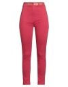 Elisabetta Franchi Woman Jeans Red Size 27 Cotton, Elastomultiester, Elastane