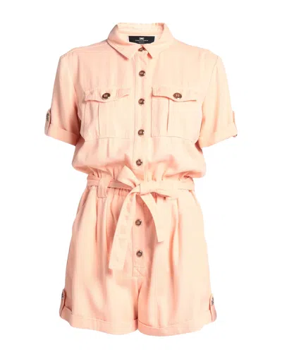 Elisabetta Franchi Jumpsuits In Orange