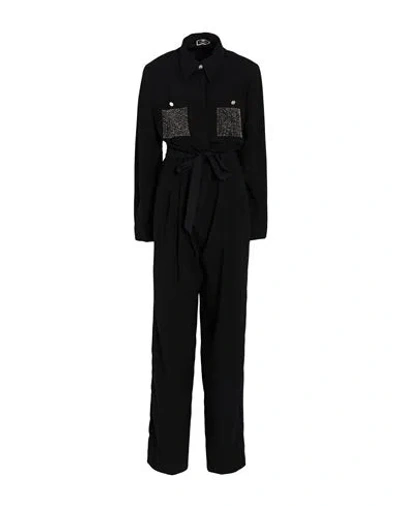 Elisabetta Franchi Woman Jumpsuit Black Size 12 Polyester