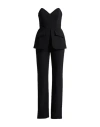 Elisabetta Franchi Woman Jumpsuit Black Size 4 Polyamide, Elastane