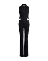 Elisabetta Franchi Woman Jumpsuit Black Size 6 Cotton, Elastane In Black