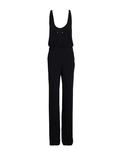 Elisabetta Franchi Woman Jumpsuit Black Size 8 Polyester