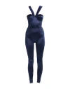 Elisabetta Franchi Woman Jumpsuit Blue Size 6 Polyamide, Elastane, Synthetic Fibers, Brass, Copper In Blue