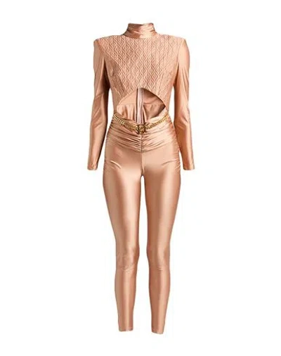 Elisabetta Franchi Woman Jumpsuit Blush Size 10 Polyamide, Elastane In Pink