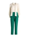 Elisabetta Franchi Woman Jumpsuit Green Size 4 Viscose