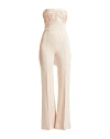 Elisabetta Franchi Woman Jumpsuit Light Pink Size 8 Viscose, Elastane, Polyester In Pink