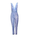 Elisabetta Franchi Woman Jumpsuit Pastel Blue Size 2 Polyester