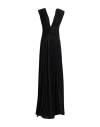 Elisabetta Franchi Red Carpet Lurex Dress In Black