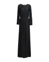 Elisabetta Franchi Woman Maxi Dress Black Size 2 Viscose, Polyester, Polyamide, Elastane