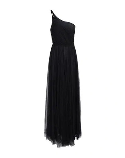 Elisabetta Franchi Woman Maxi Dress Black Size 4 Polyamide