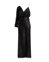 Elisabetta Franchi Woman Maxi Dress Black Size 6 Polyester, Elastane In Black