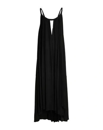Elisabetta Franchi Woman Maxi Dress Black Size 6 Viscose