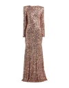 Elisabetta Franchi Woman Maxi Dress Blush Size 8 Polyester, Elastane In Pink