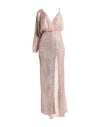 Elisabetta Franchi Woman Maxi Dress Blush Size 8 Polyester, Elastane In Pink