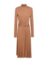 Elisabetta Franchi Woman Maxi Dress Camel Size 10 Viscose, Elastane