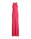 Elisabetta Franchi Woman Maxi Dress Fuchsia Size 6 Viscose, Elastane In Pink