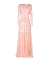 Elisabetta Franchi Red Carpet Woman Maxi Dress Light Pink Size 4 Polyamide, Viscose