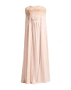 Elisabetta Franchi Woman Maxi Dress Light Pink Size 4 Polyester