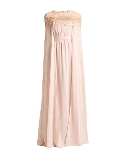 Elisabetta Franchi Woman Maxi Dress Light Pink Size 4 Polyester