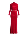 Elisabetta Franchi Woman Maxi Dress Red Size 8 Viscose, Elastane