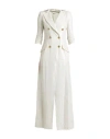 Elisabetta Franchi Woman Maxi Dress White Size 8 Polyester