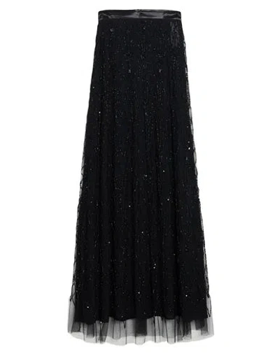 Elisabetta Franchi Woman Maxi Skirt Black Size 4 Polyamide