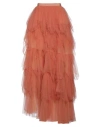 Elisabetta Franchi Woman Maxi Skirt Blush Size 4 Polyamide In Pink