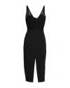 Elisabetta Franchi Woman Midi Dress Black Size 4 Polyester, Elastane, Polyamide