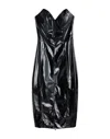 Elisabetta Franchi Midi Dresses In Black