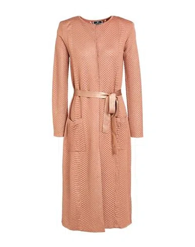 Elisabetta Franchi Woman Midi Dress Blush Size 4 Viscose, Polyamide, Elastane In Pink