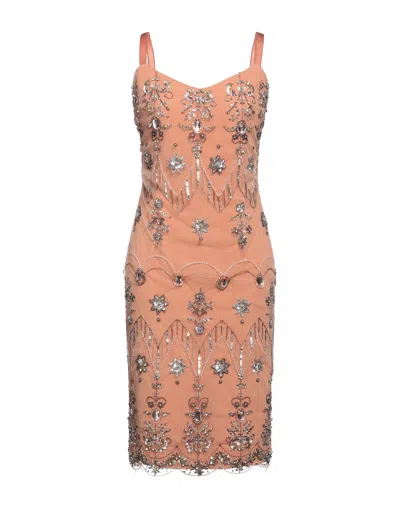 Elisabetta Franchi Midi Dresses In Pink