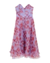 Elisabetta Franchi Woman Midi Dress Lilac Size 4 Polyester, Polyamide In Purple
