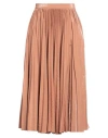 Elisabetta Franchi Woman Midi Skirt Antique Rose Size 6 Viscose, Polyester, Cotton, Metallic Fiber In Pink