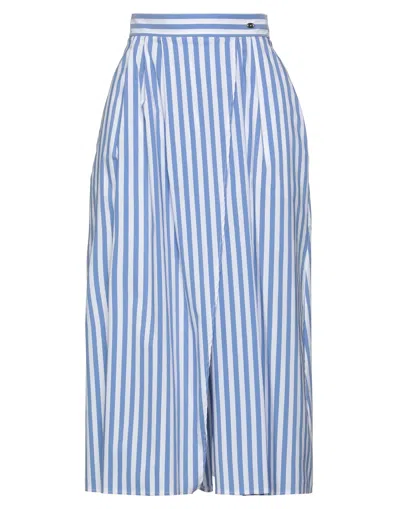 Elisabetta Franchi Midi Skirts In Blue