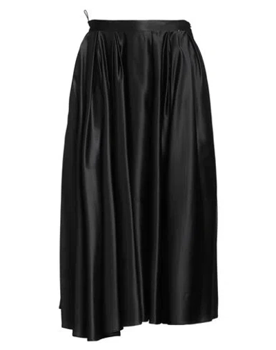 Elisabetta Franchi Woman Midi Skirt Black Size 10 Viscose