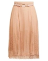 Elisabetta Franchi Woman Midi Skirt Blush Size 4 Polyester In Pink