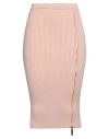 Elisabetta Franchi Woman Midi Skirt Blush Size 6 Viscose, Polyester, Polyamide In Pink