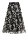 Elisabetta Franchi Midi Skirts In Grey