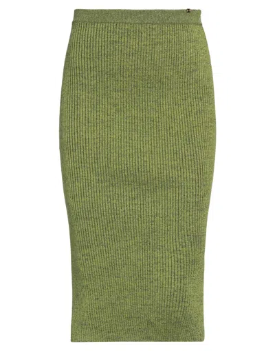 Elisabetta Franchi Midi Skirts In Green