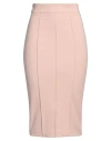 Elisabetta Franchi Woman Midi Skirt Light Pink Size 4 Polyamide, Elastane