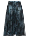 Elisabetta Franchi Woman Midi Skirt Navy Size 8 Polyester