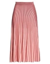 Elisabetta Franchi Woman Midi Skirt Pink Size 4 Viscose, Polyamide