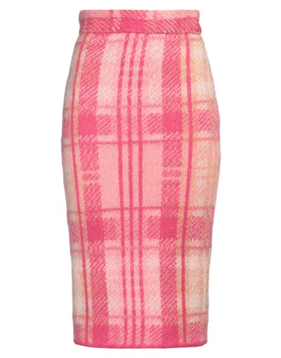 Elisabetta Franchi Midi Skirts In Pink