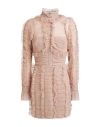 Elisabetta Franchi Woman Mini Dress Antique Rose Size 4 Polyester In Pink