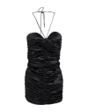 Elisabetta Franchi Woman Mini Dress Black Size 10 Polyamide, Elastane In Black