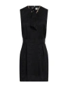 Elisabetta Franchi Woman Mini Dress Black Size 6 Acetate, Viscose